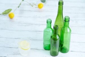 recycled bottles