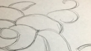 rose sketch
