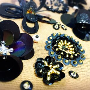 sequin flowers