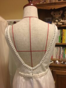 wedding dress production