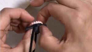 How to make a simple hair tie 5