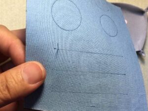 Sequin backstitch 1