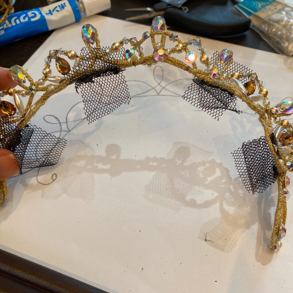 How to make a tiara 5